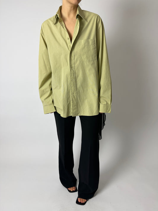 Classic cotton shirt | Soft Olive