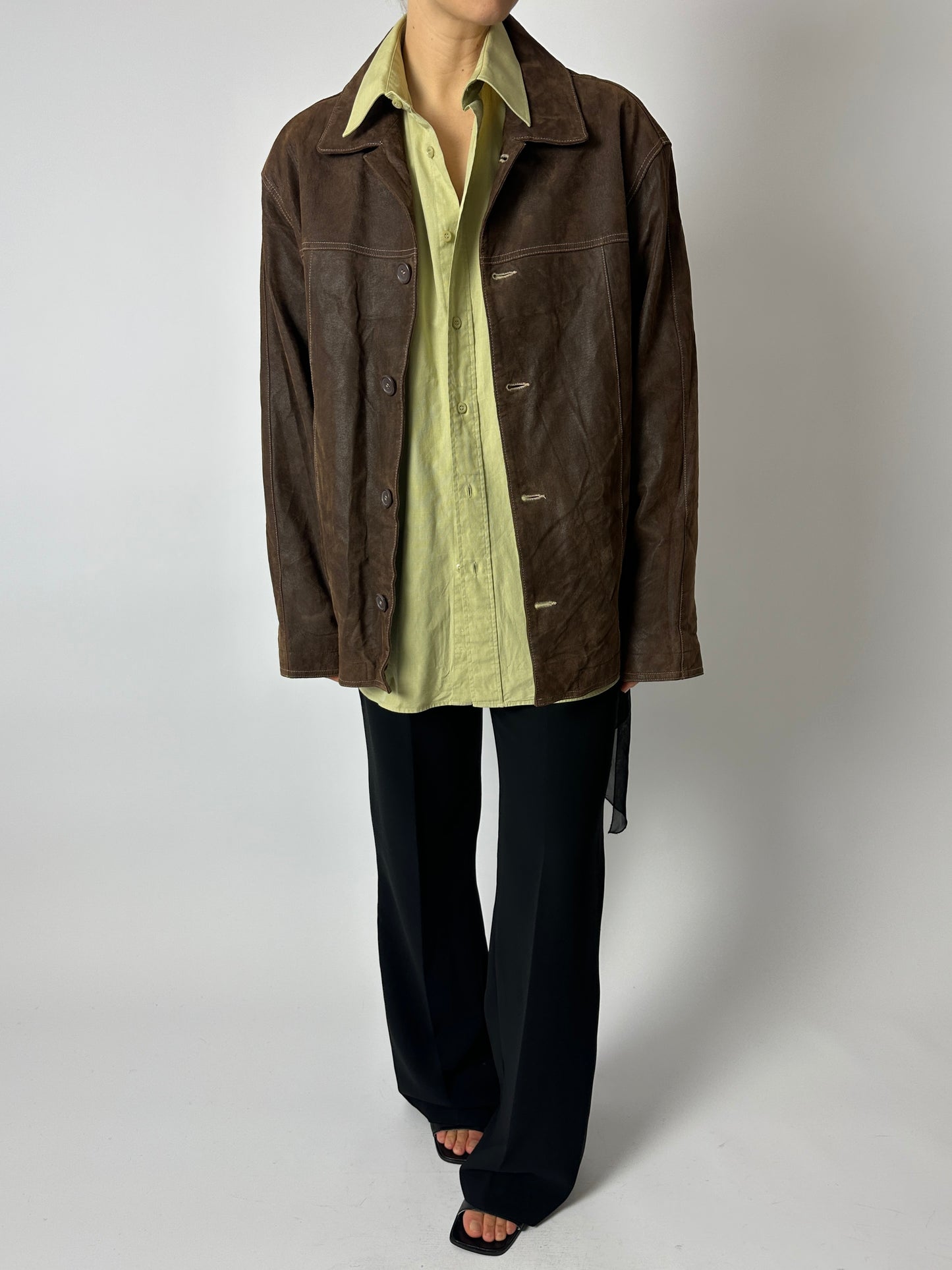 Classic cotton shirt | Soft Olive