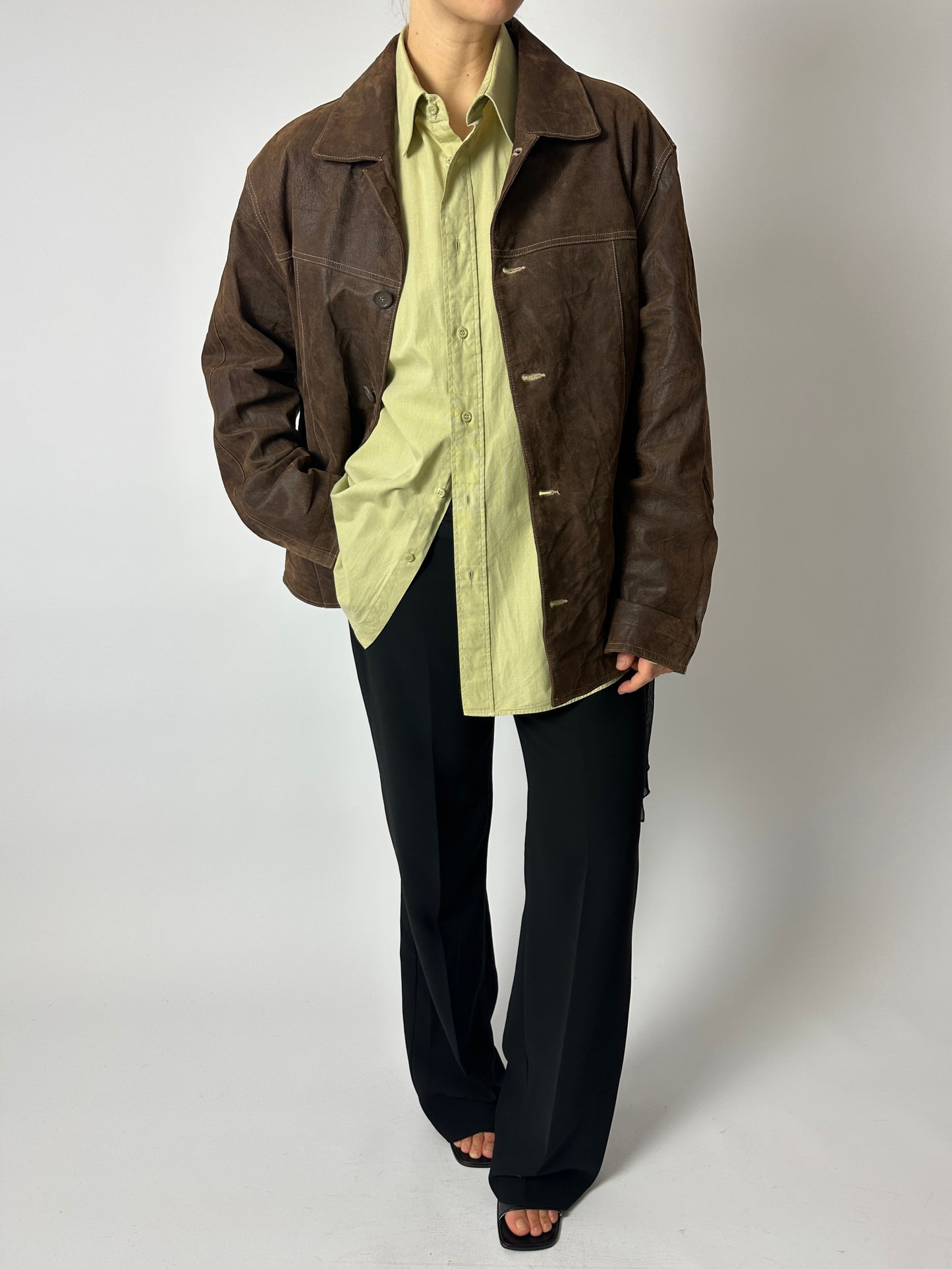 Classic cotton shirt | Soft Olive