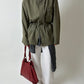 Oversized safari jacket | Army green
