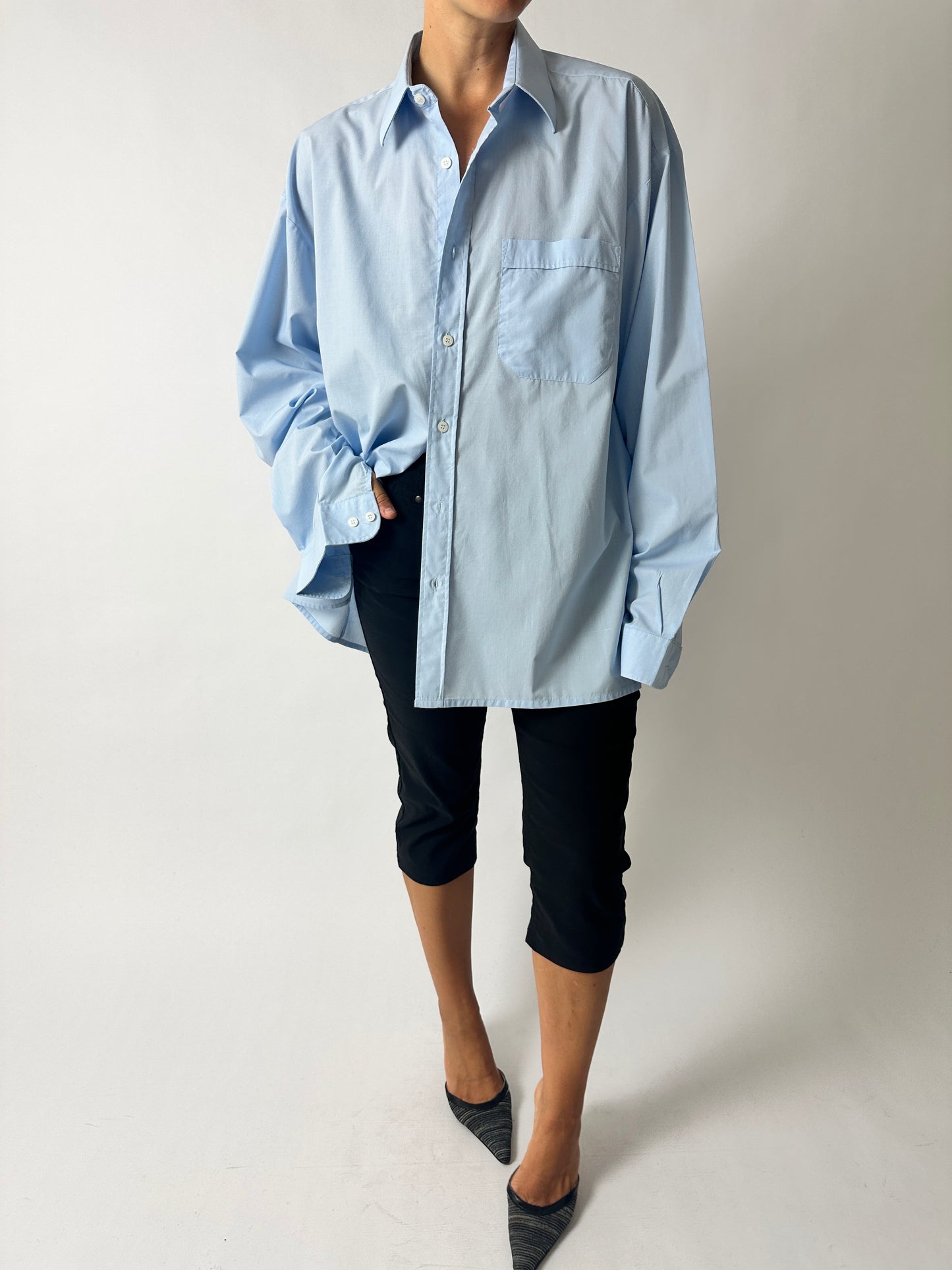 Relaxed shirt | Light Blue