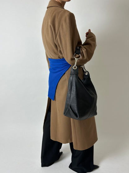 Silk cardigan | Cobalt