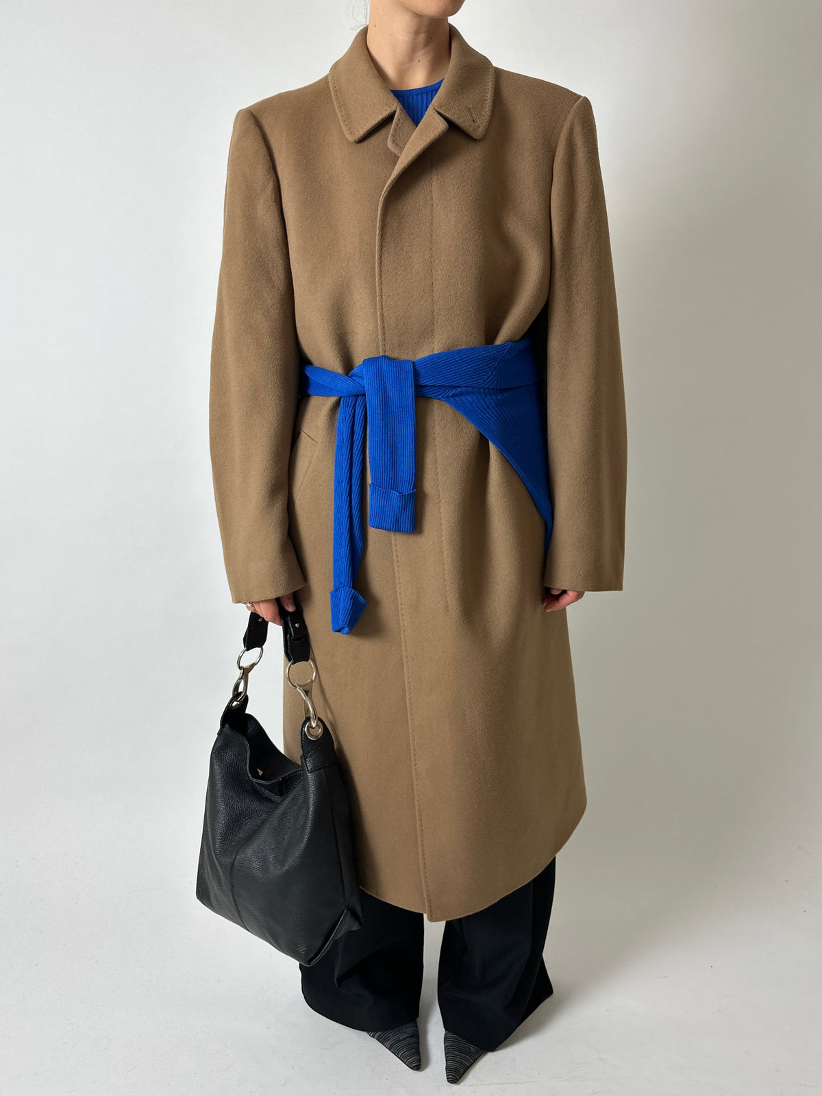 Silk cardigan | Cobalt