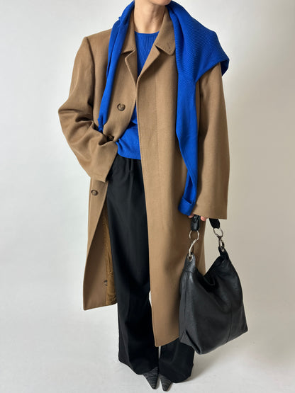 Silk cardigan | Cobalt