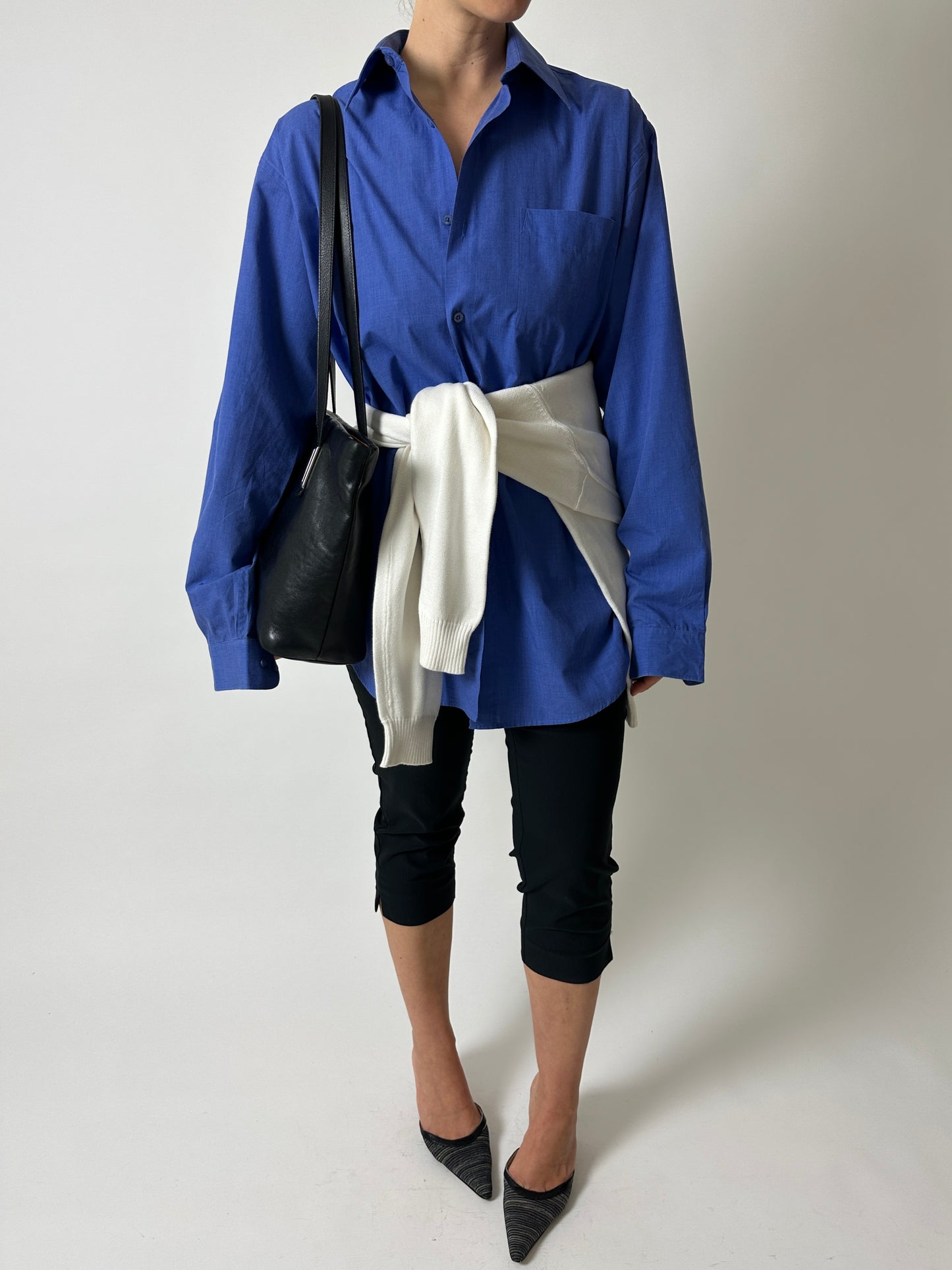 Oversized shirt | Bright blue