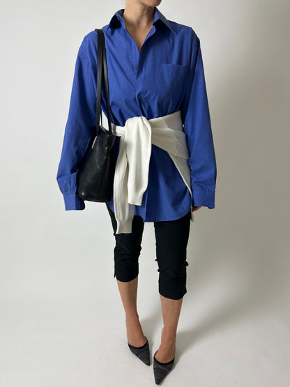Oversized shirt | Bright blue