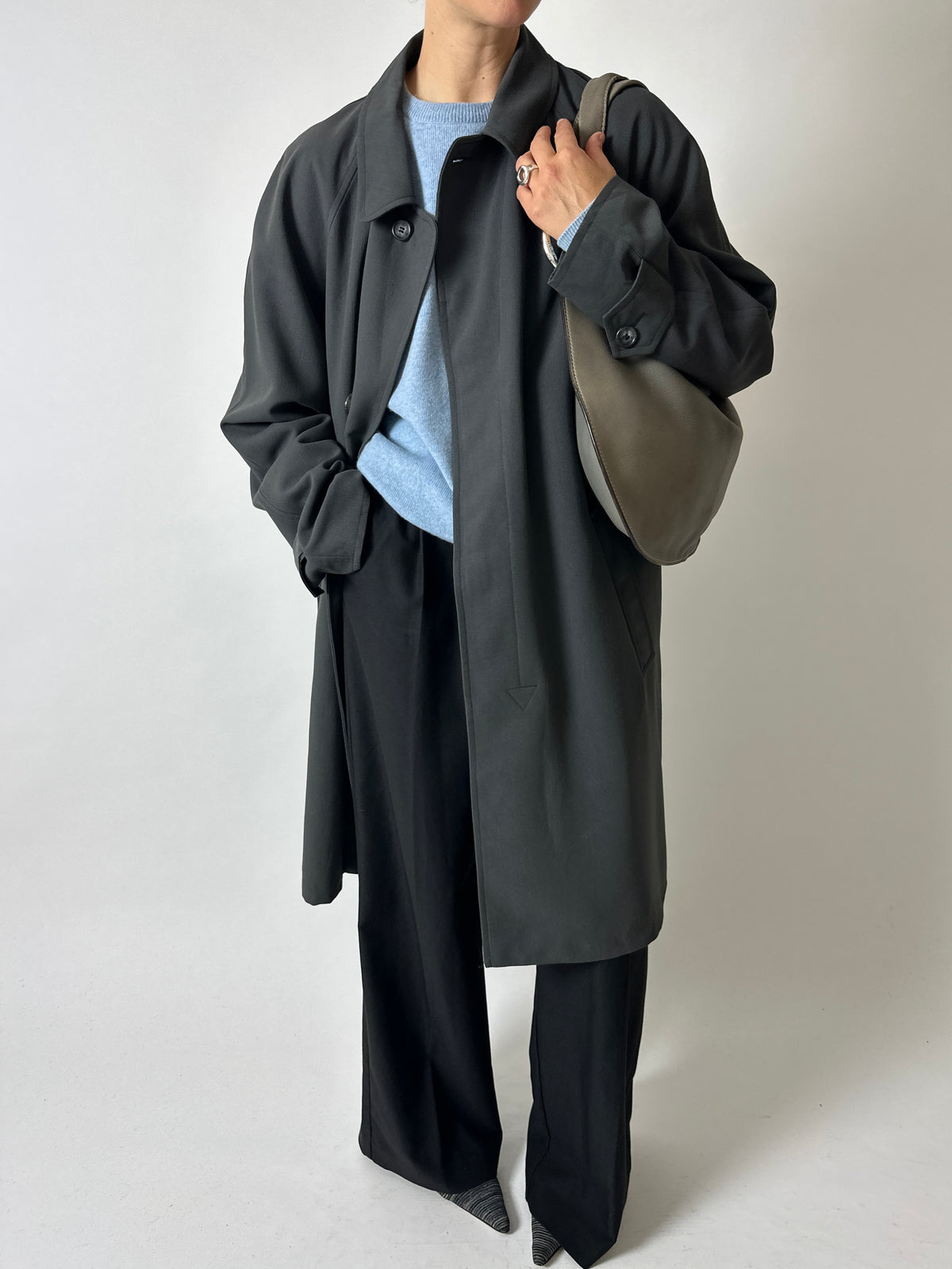 Mac coat | Sage grey