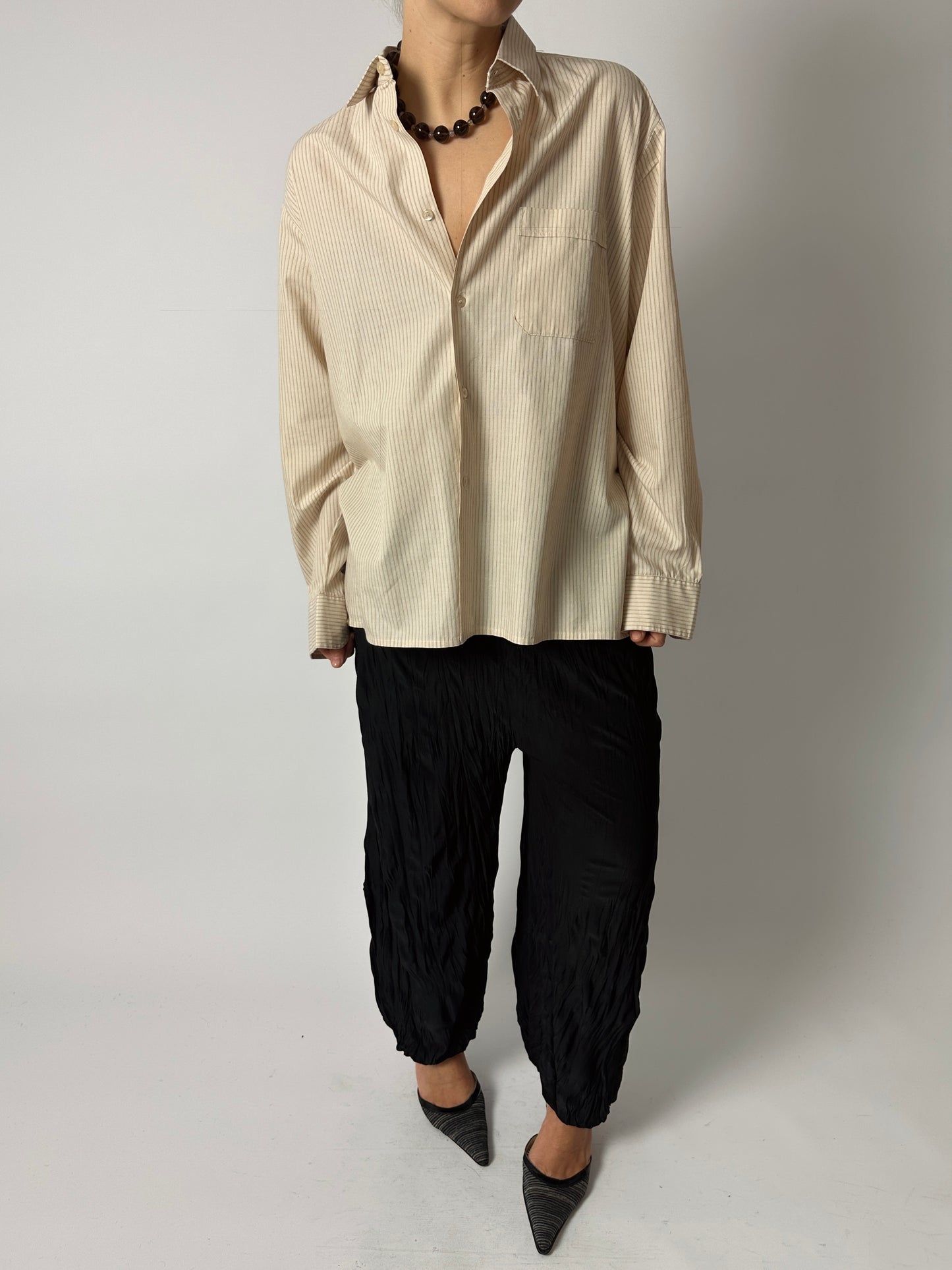 Balloon trousers | Black