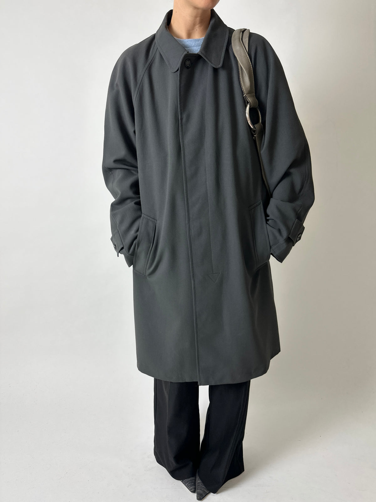 Mac coat | Sage grey