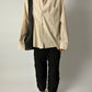 Relaxed striped shirt | Ecru