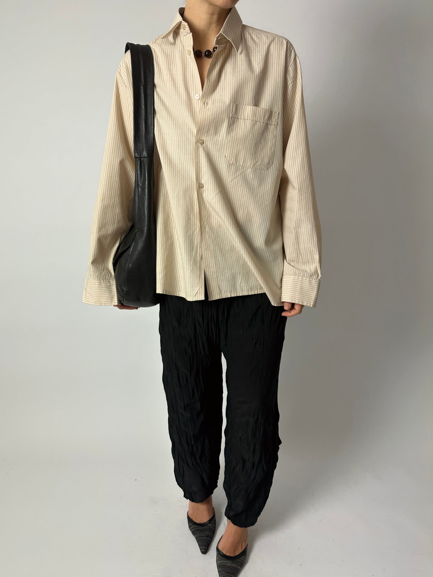 Balloon trousers | Black
