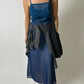 Sheer dress | Aqua blue