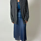 Relaxed checked shirt | Grey / Black