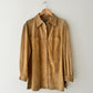 Suede shirt jacket | Camel beige
