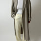 Linen cotton trousers | Soft butter