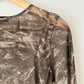 Sheer top | Taupe / Beige