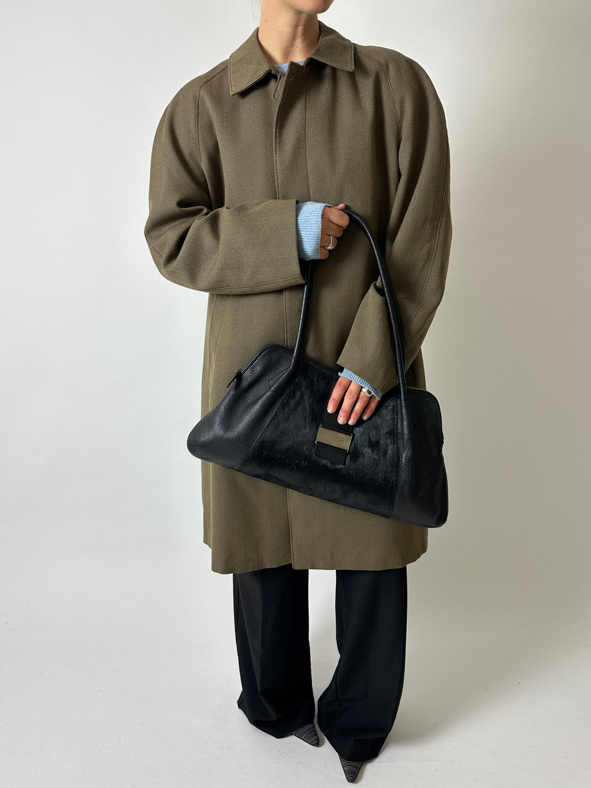 Wool Mac coat | Brown