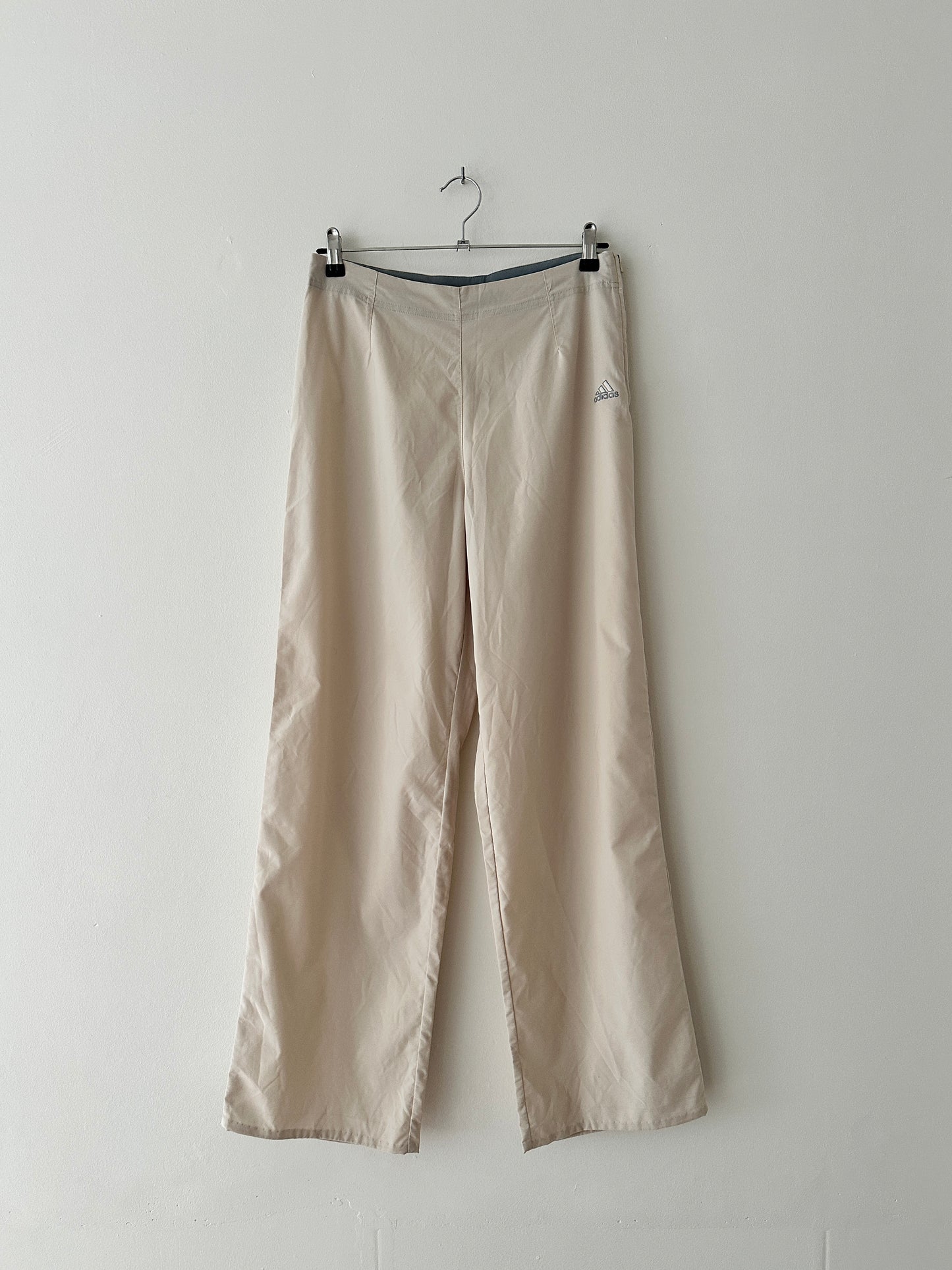 Adidas straight-leg pants | Soft Ecru