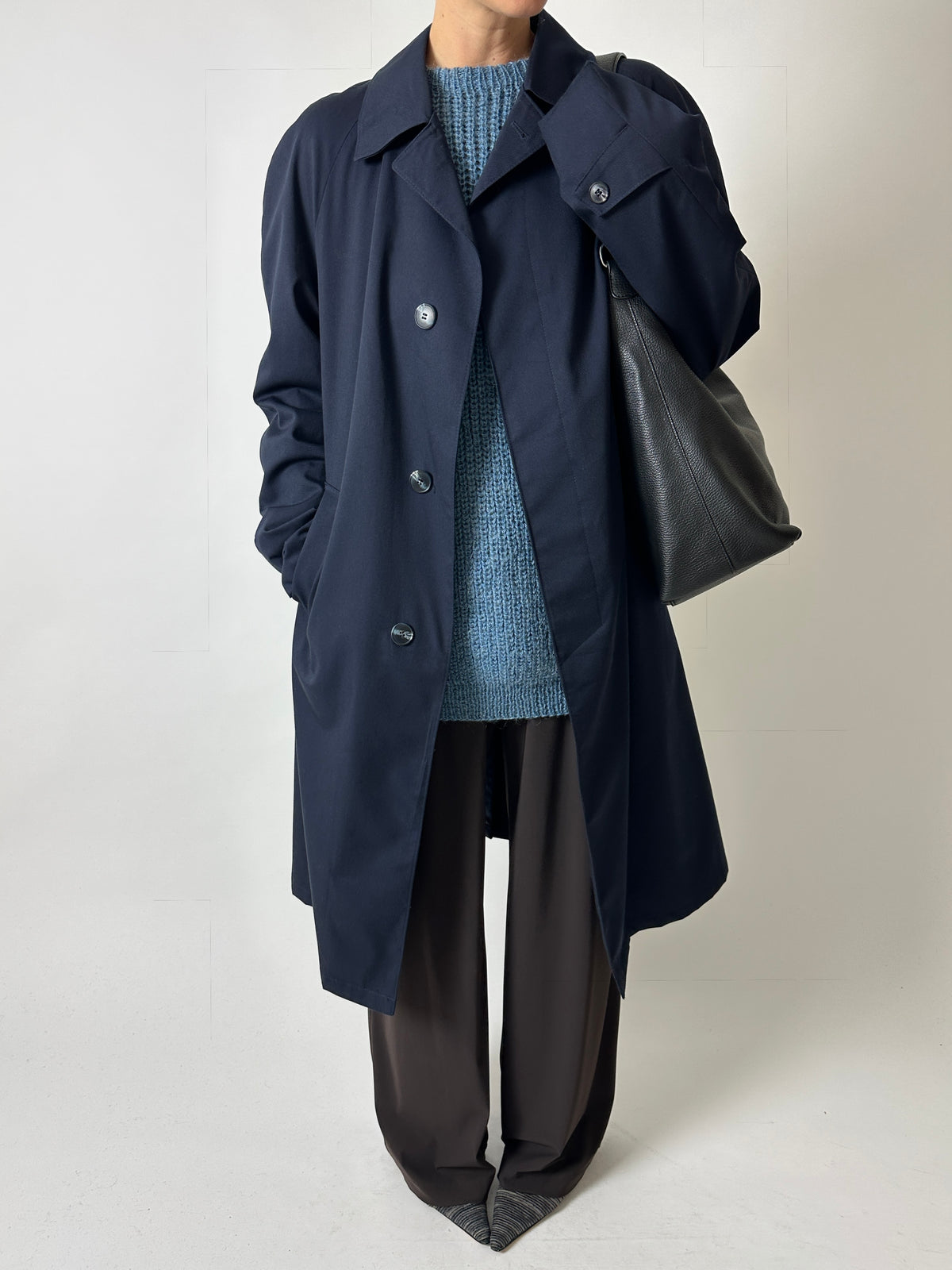 Mac coat | Dark blue
