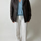 Wool v-neck vest | Light Blue