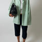 Relaxed fit striped shirt | Green / White
