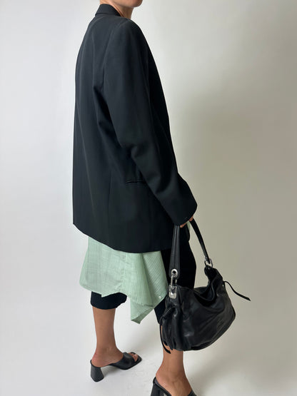 Relaxed fit blazer | Black