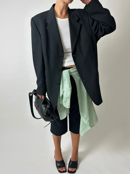 Relaxed fit blazer | Black