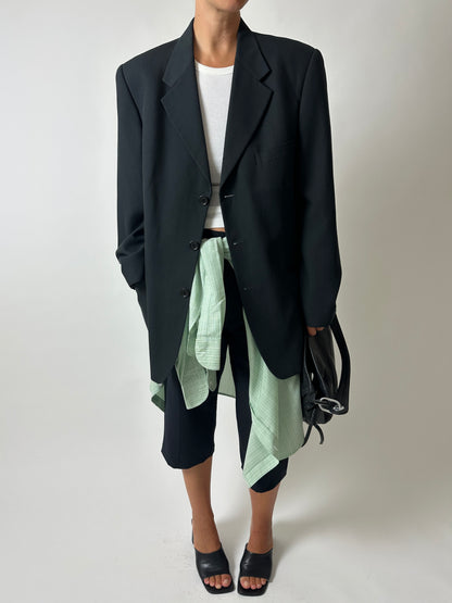 Relaxed fit blazer | Black