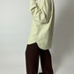 Oversized striped shirt | Butter /Blue