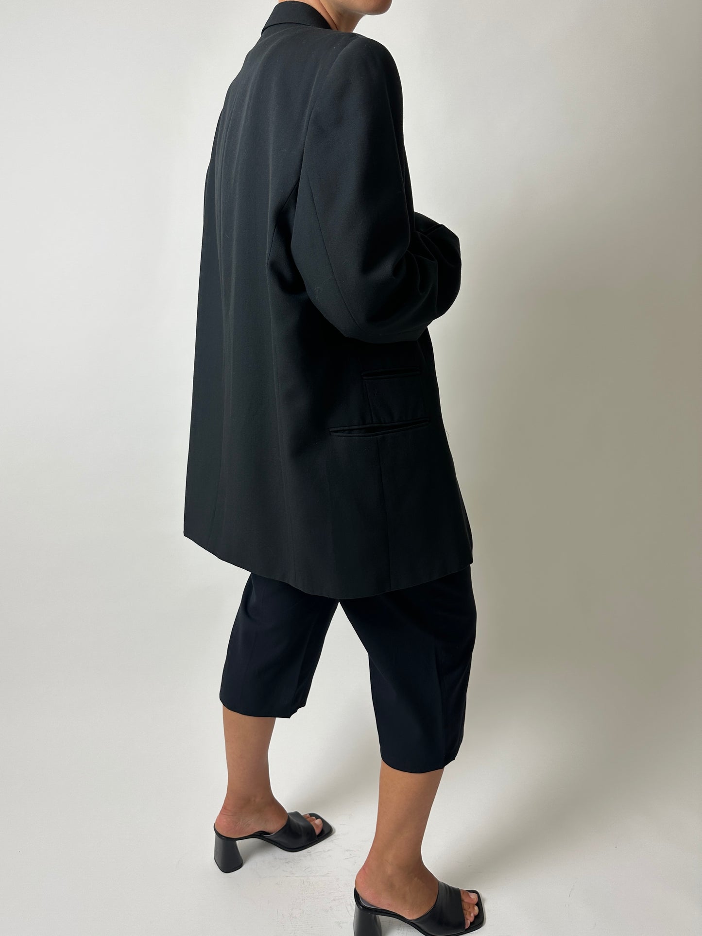 Relaxed fit blazer | Black