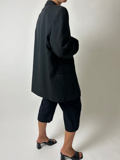 Relaxed fit blazer | Black