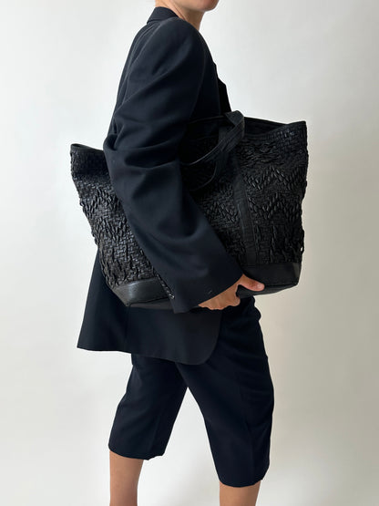 Vanessa Bruno Leather Tote | Black