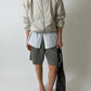 High waist shorts | Soft green