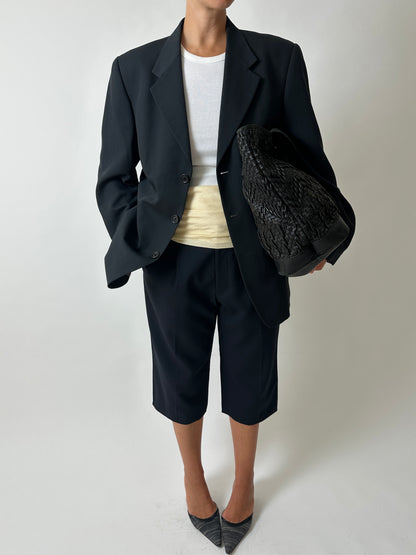 Relaxed fit blazer | Black