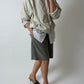 High waist shorts | Soft green