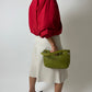 Linen midi skirt | Sand