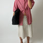 Relaxed checked shirt | Red / White