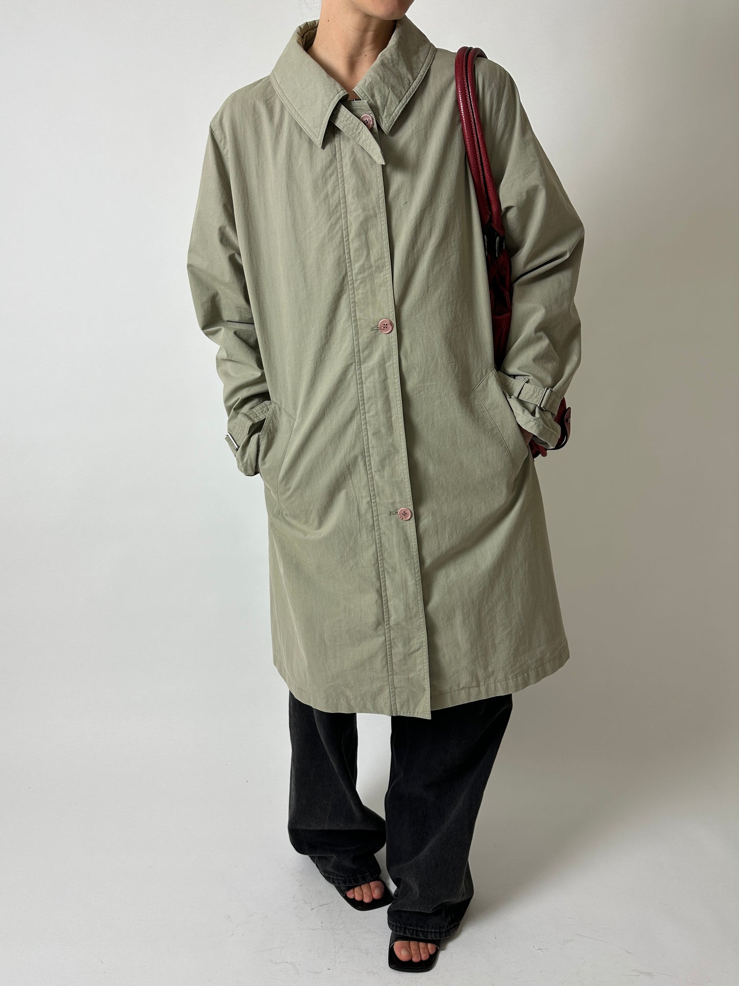 Mac coat | Soft green