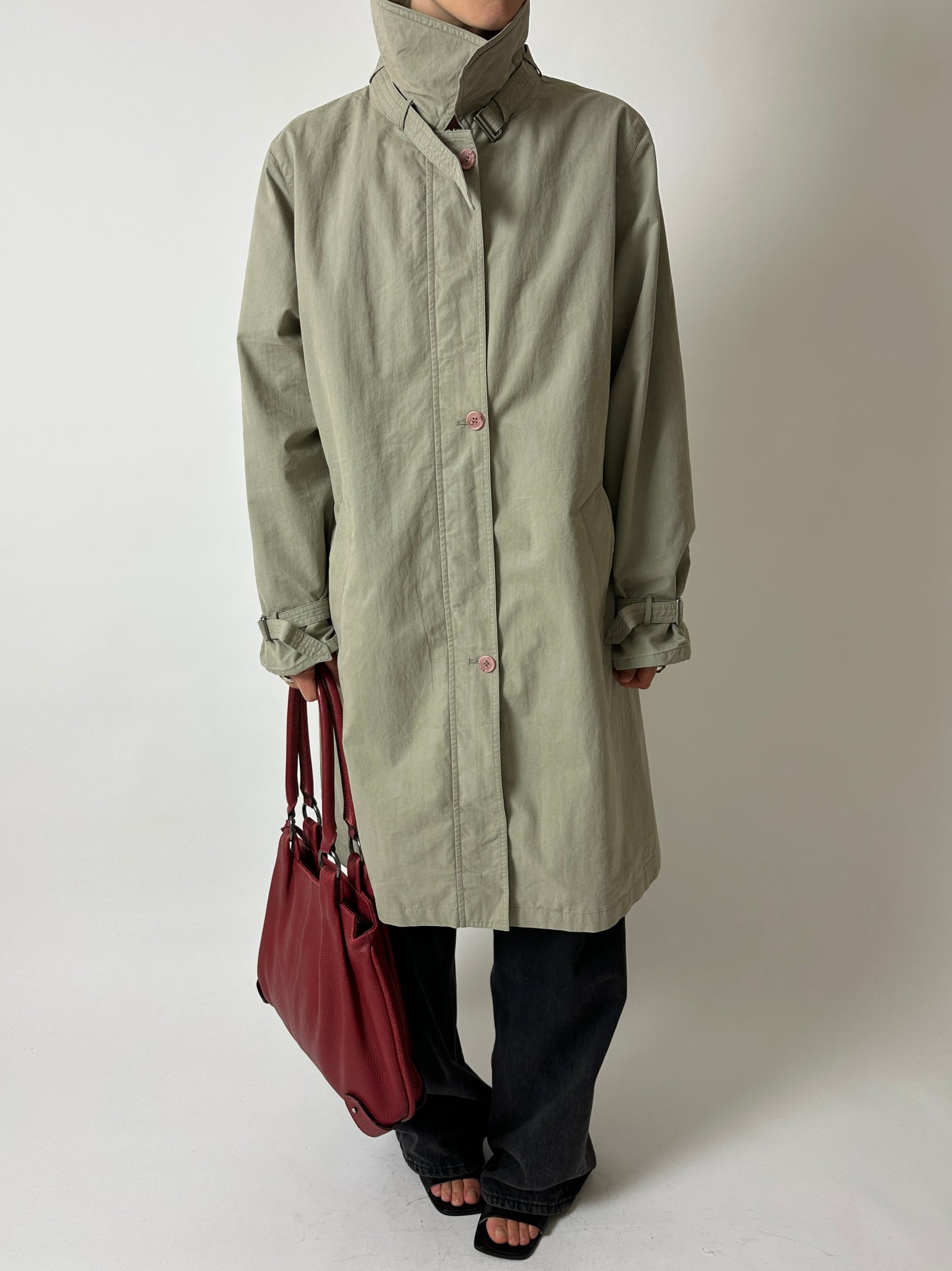 Mac coat | Soft green
