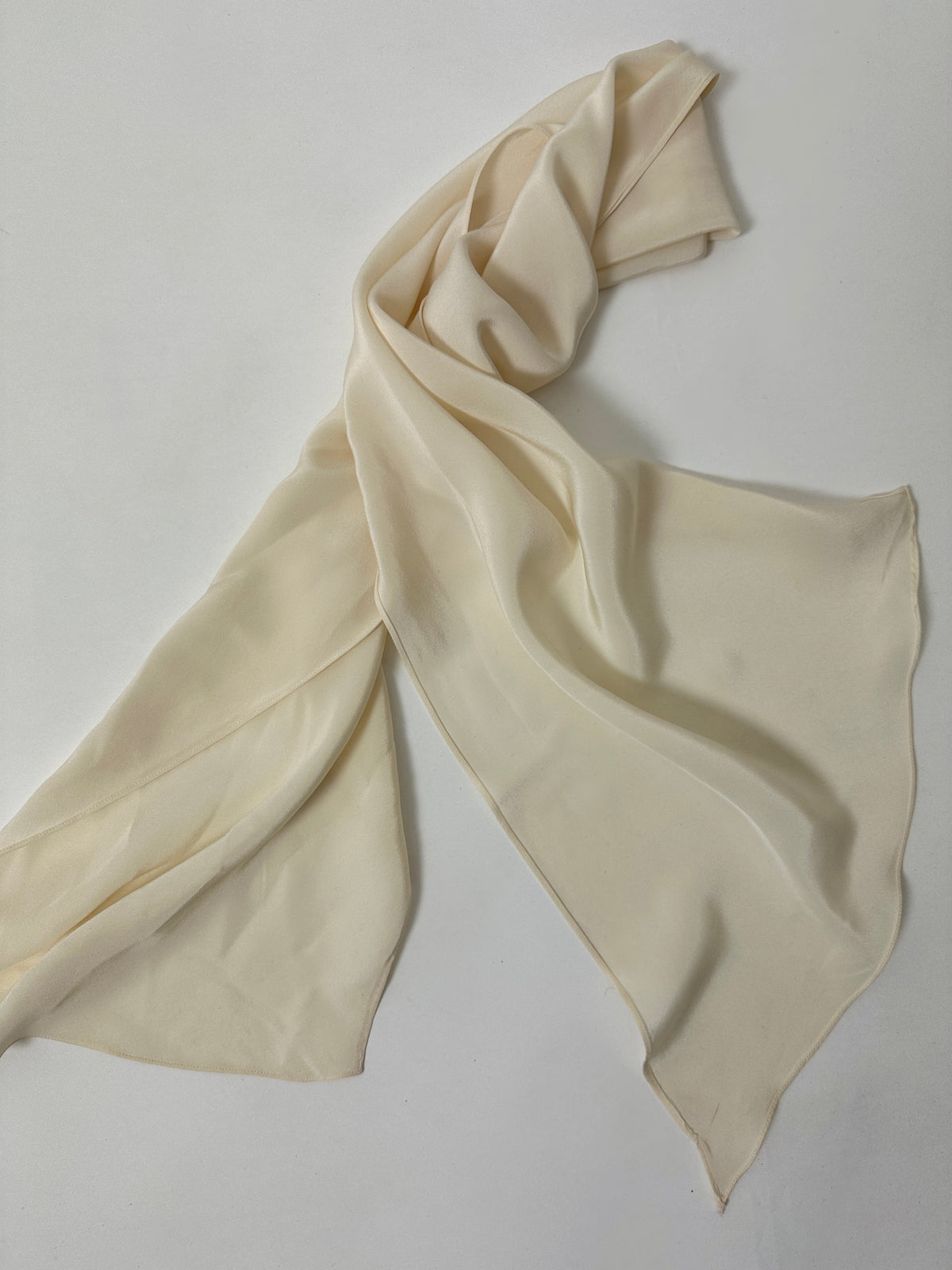 Silk scarf | Off-white