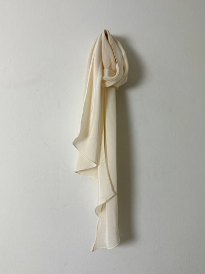 Silk scarf | Off-white