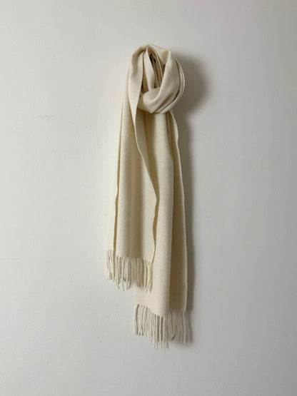 Wool scarf | Off-white