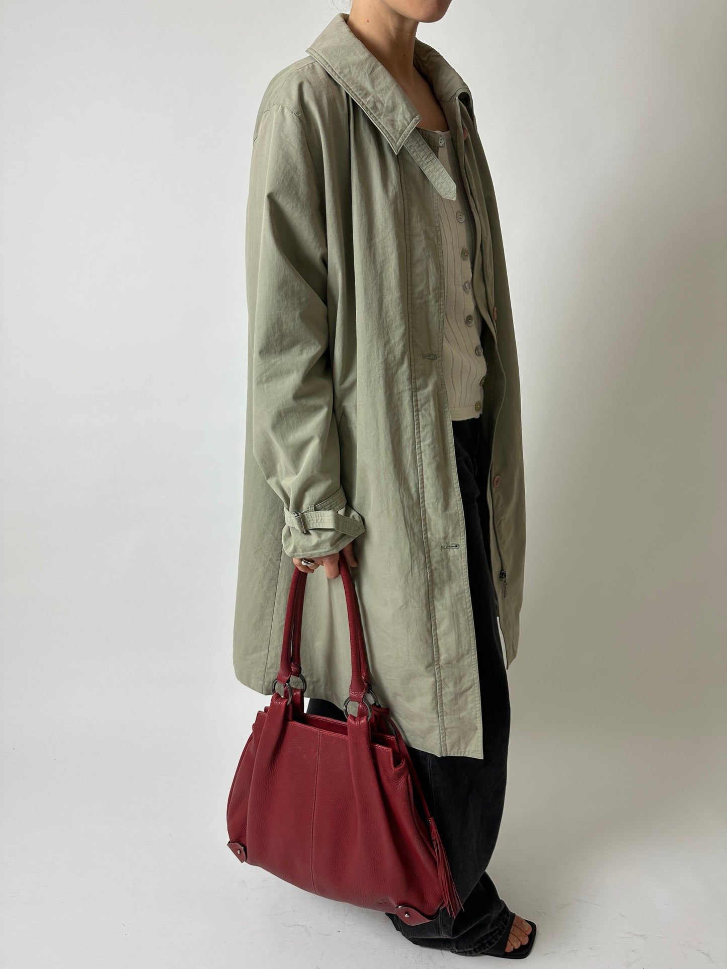 Mac coat | Soft green
