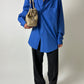 Oversized shirt | Bright blue