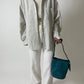 Relaxed striped shirt | Stone / Blue