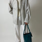 Relaxed striped shirt | Stone / Blue