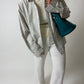 Relaxed striped shirt | Stone / Blue