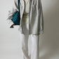 Relaxed striped shirt | Stone / Blue