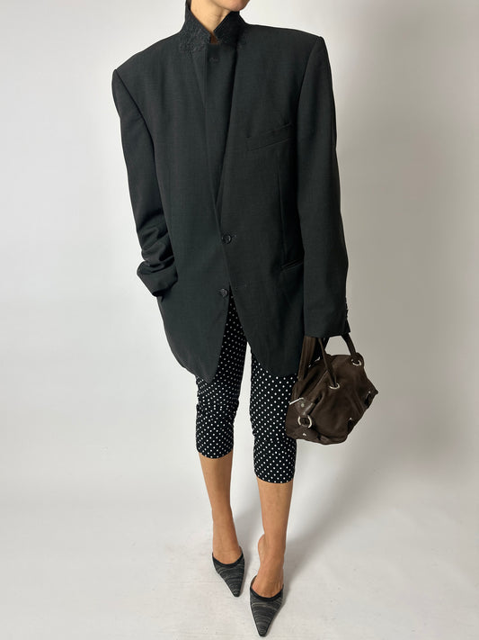 Relaxed fit blazer | Antracite