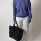 Wool v-neck sweater | Purple